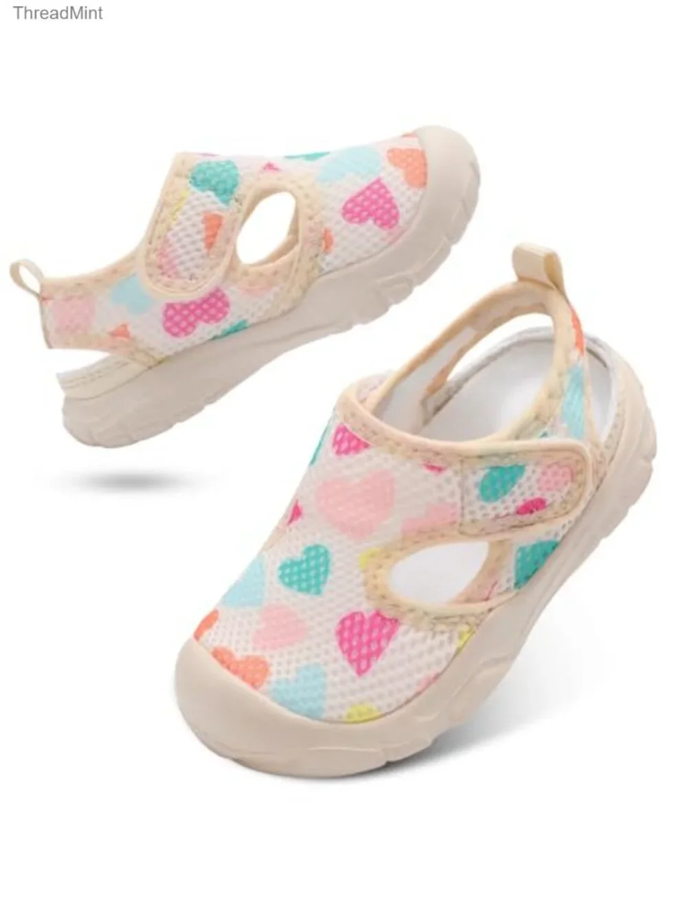 Toddler Water Shoes Summer Sandals Kids Swim Barefoot Quick-Dry Non-Slip Hook &